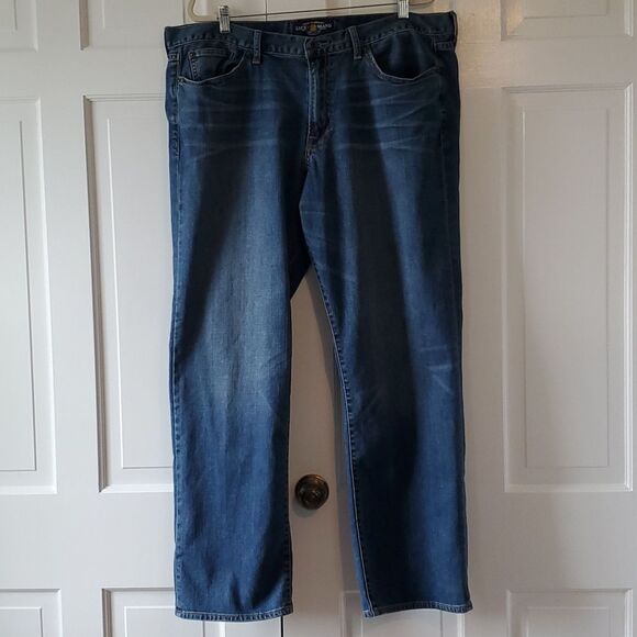 LUCKY BRAND 361 VINTAGE STRAIGHT LEG MEDIUM WASH SIZE 40 WAIST 12" RISE WAIST A - Picture 1 of 12